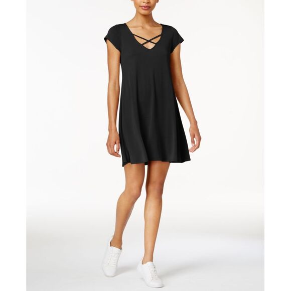 Bar III Crisscross Shift Dress - Picture 1 of 3